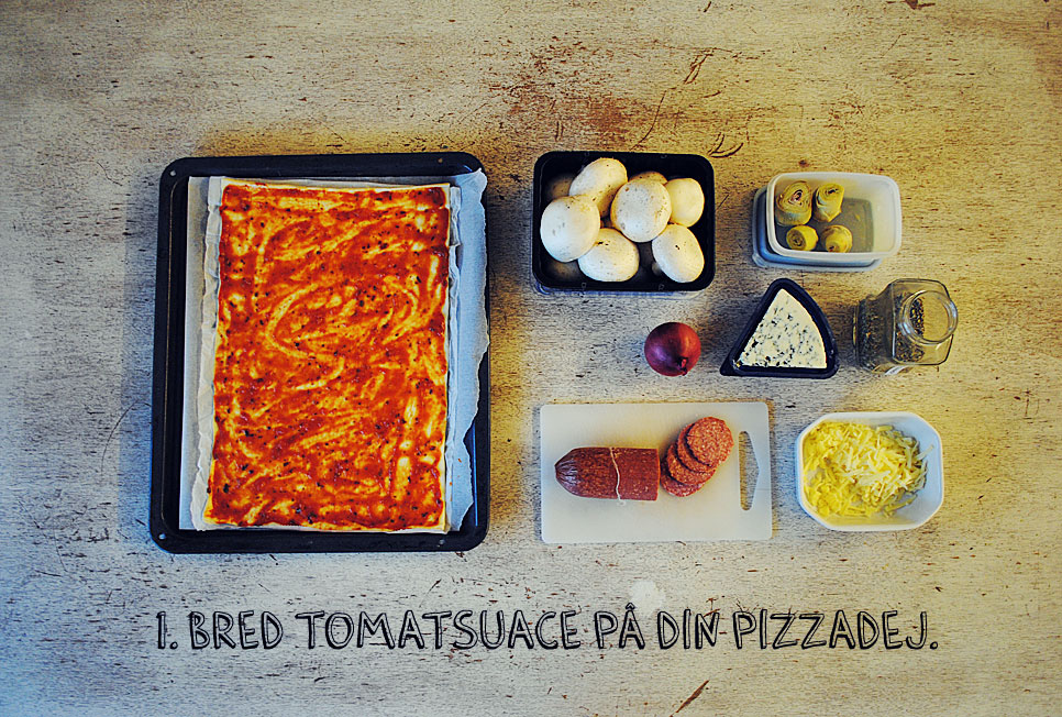 Opskrift: Pizza | Frk. Kræsen