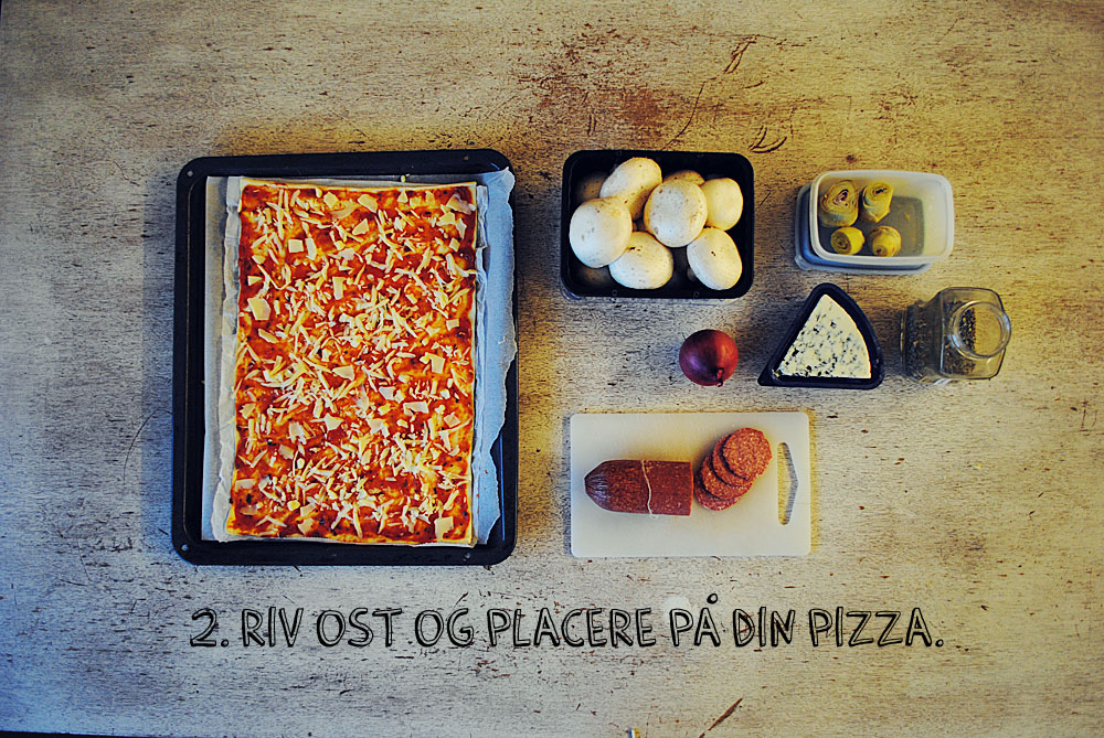 Opskrift: Pizza | Frk. Kræsen