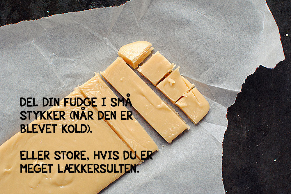 Hvid chokoladefudge | Frk. Kræsen