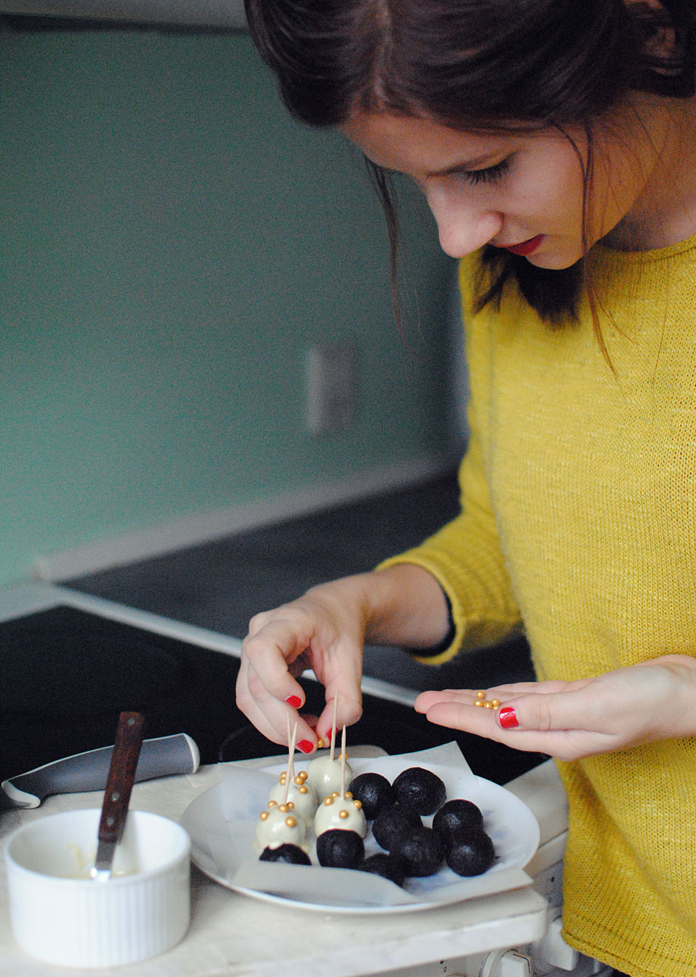 Opskrift: Cake pops med hvid chokolade | Frk. Kræsen