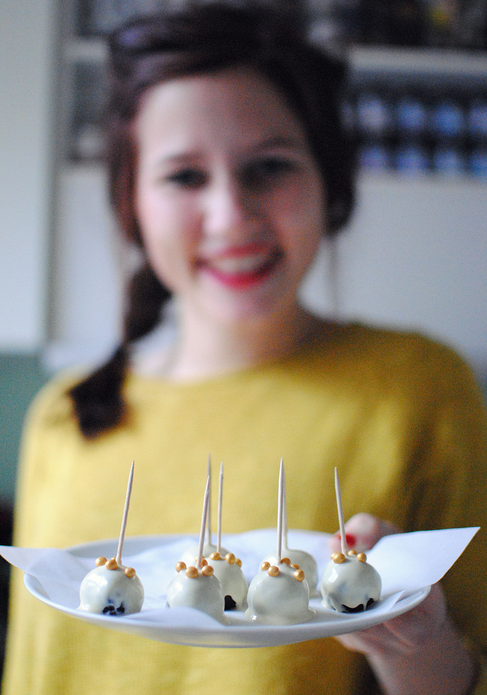 Opskrift: Cake pops med hvid chokolade | Frk. Kræsen