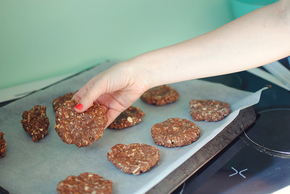 Opskrift: Chokoladecookies | Frk. Kræsen