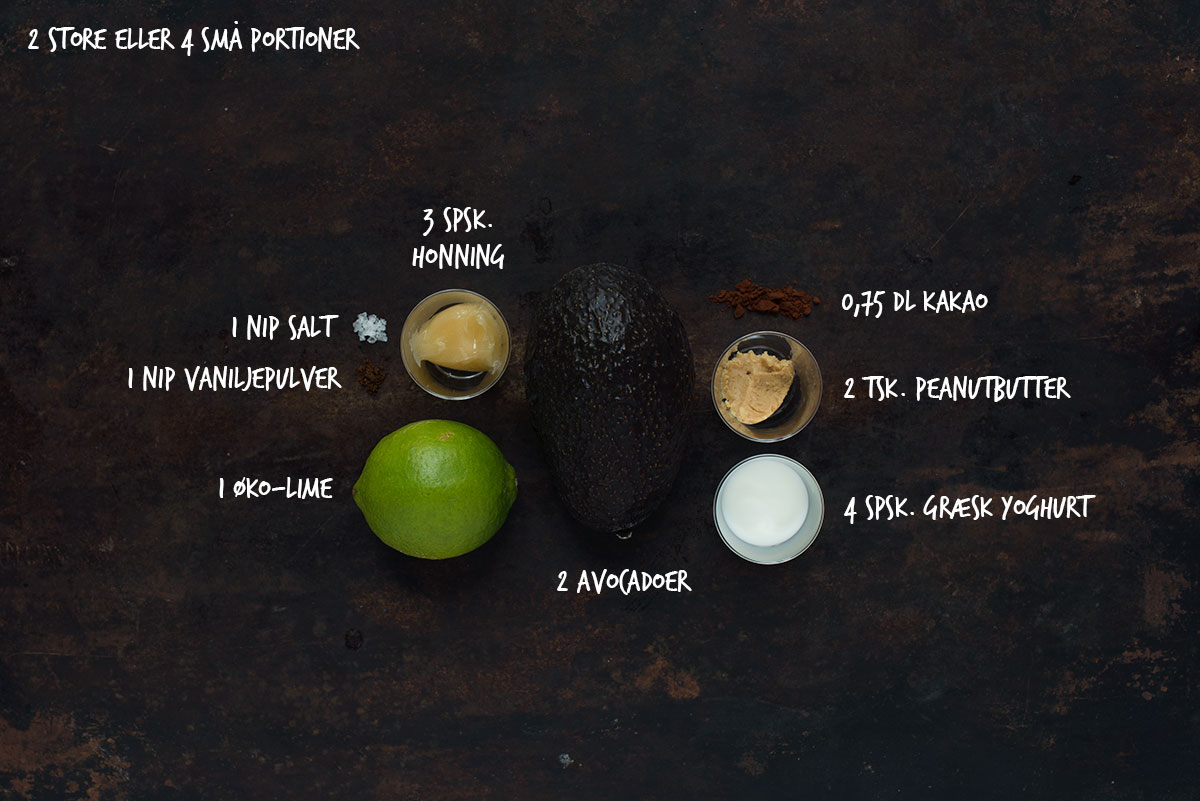 Opskrift: Chokolademousse med avocado | Frk. Kræsen
