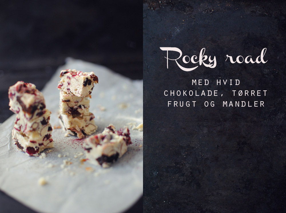 Opskrift: Rocky road med hvid chokolade | Frk. Kræsen