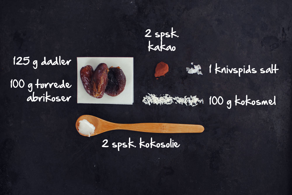 Opskrift: Dadelbars med chokolade | Frk. Kræsen