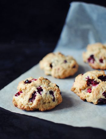 Opskrift: Scones med tyttebær | Frk. Kræsen