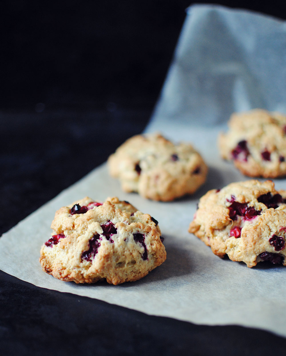 Opskrift: Scones med tyttebær | Frk. Kræsen