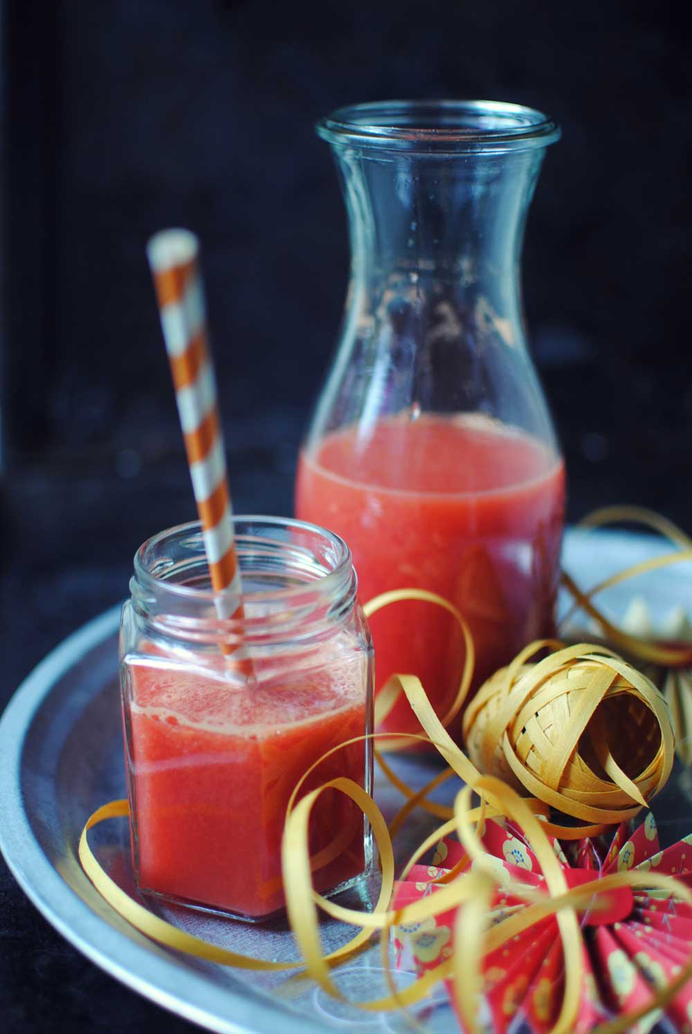 Opskrift: Juice med granatæble og appelsin | Frk. Kræsen