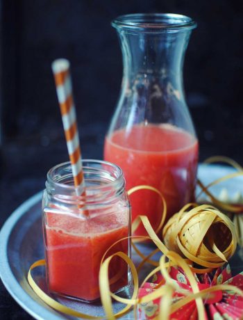 Opskrift: Juice med granatæble og appelsin
