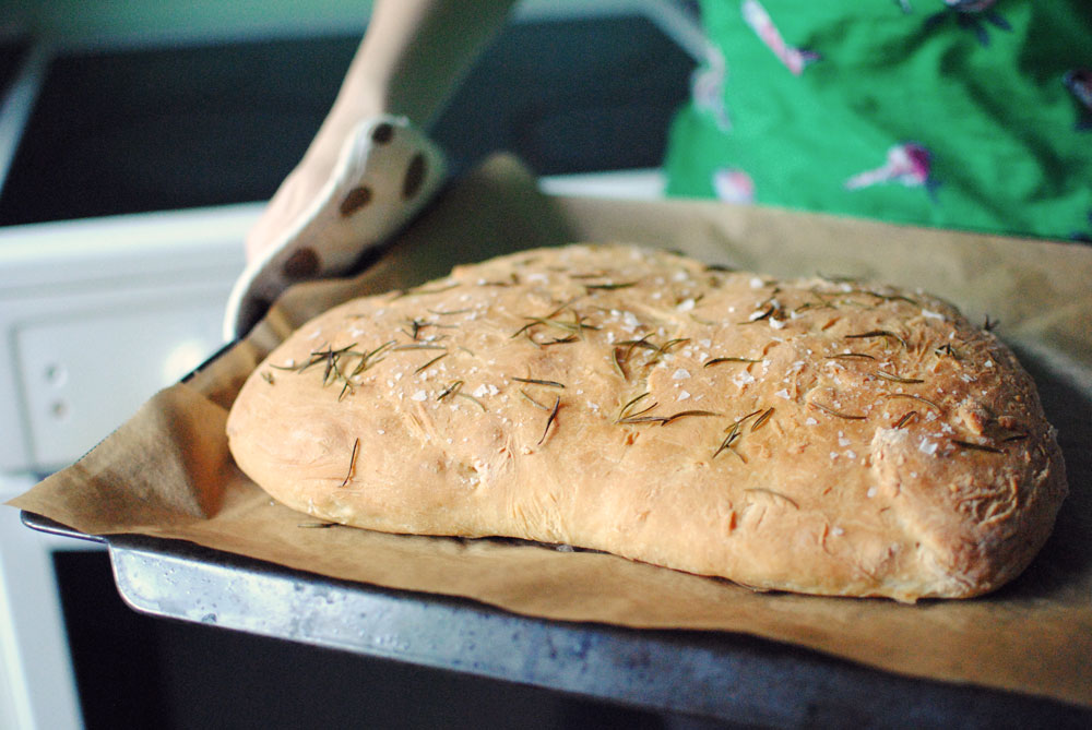 Opskrift: Focaccia med rosmarin