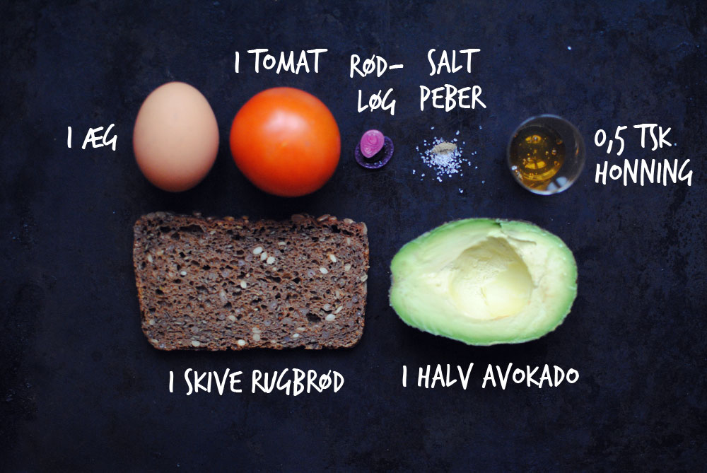 Opskrift: Rugbrød med avocado og æg | Frk. Kræsen