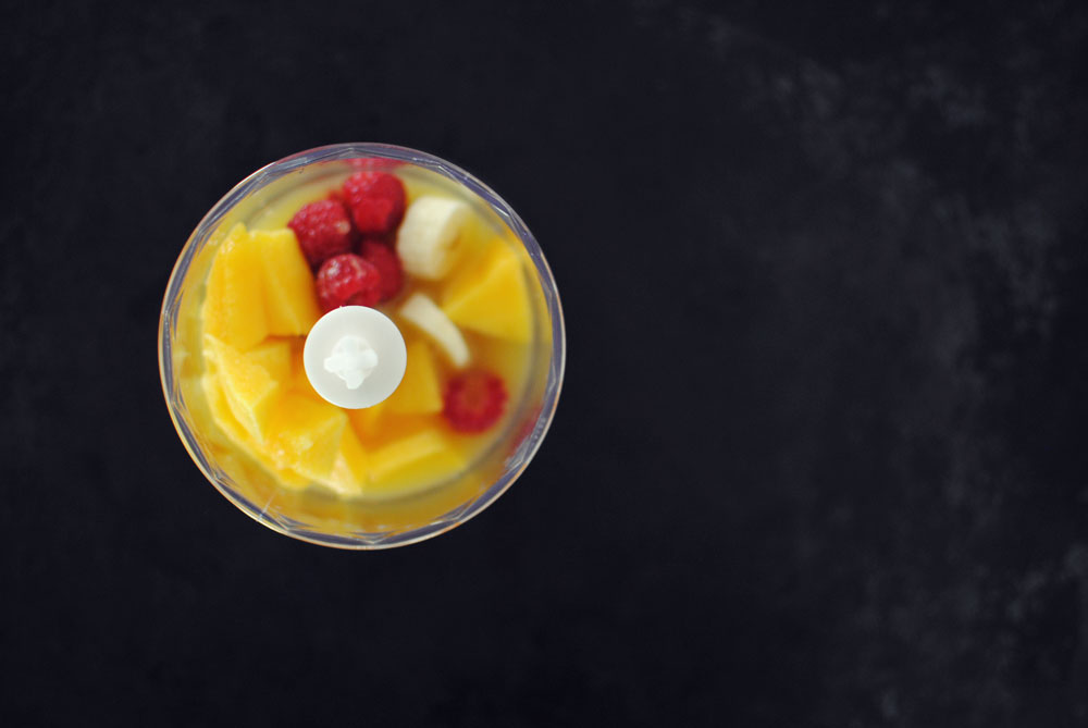 Opskrift: Smoothie med hindbær og banan | Frk. Kræsen