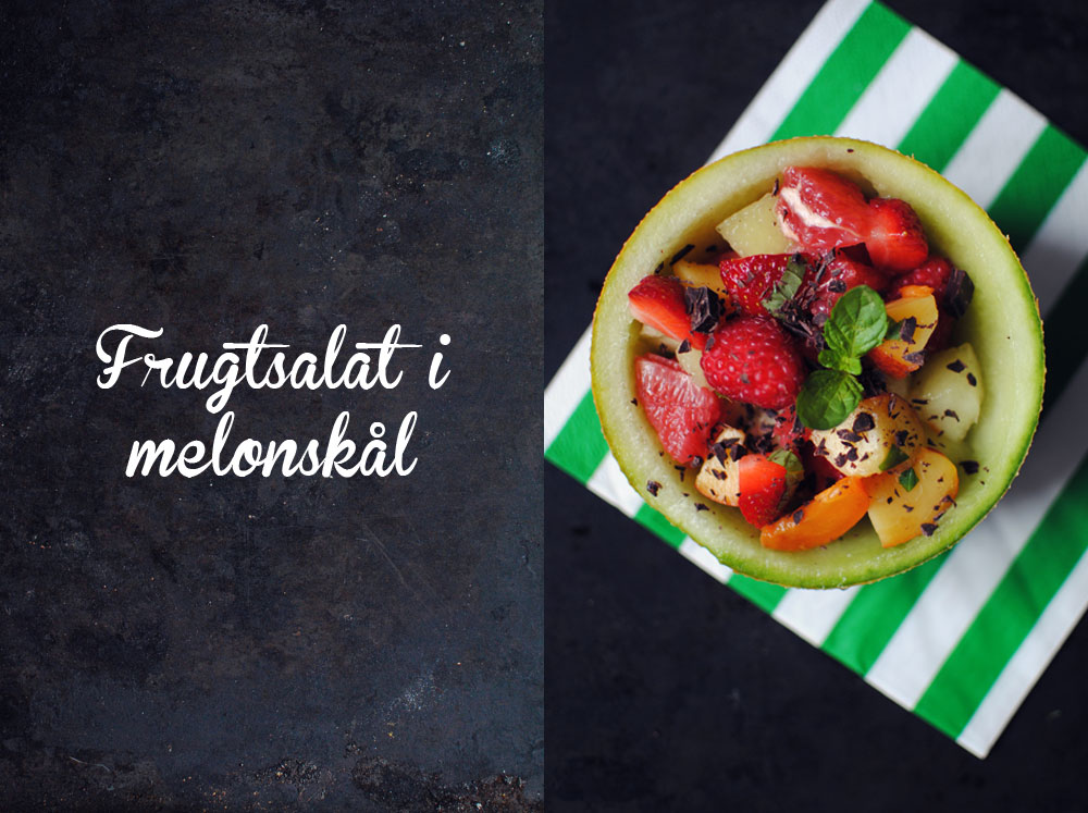 Opskrift: Frugtsalat med melon | Frk. Kræsen