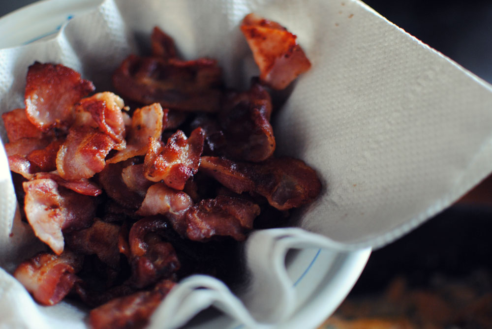 Opskrift: Pasta med kantareller og bacon | Frk. Kræsen