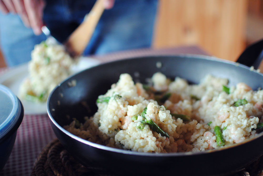 Opskrift: Risotto med rejer | Frk. Kræsen