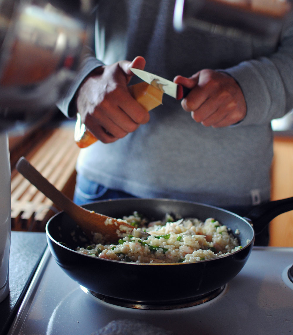 Opskrift: Risotto med rejer | Frk. Kræsen