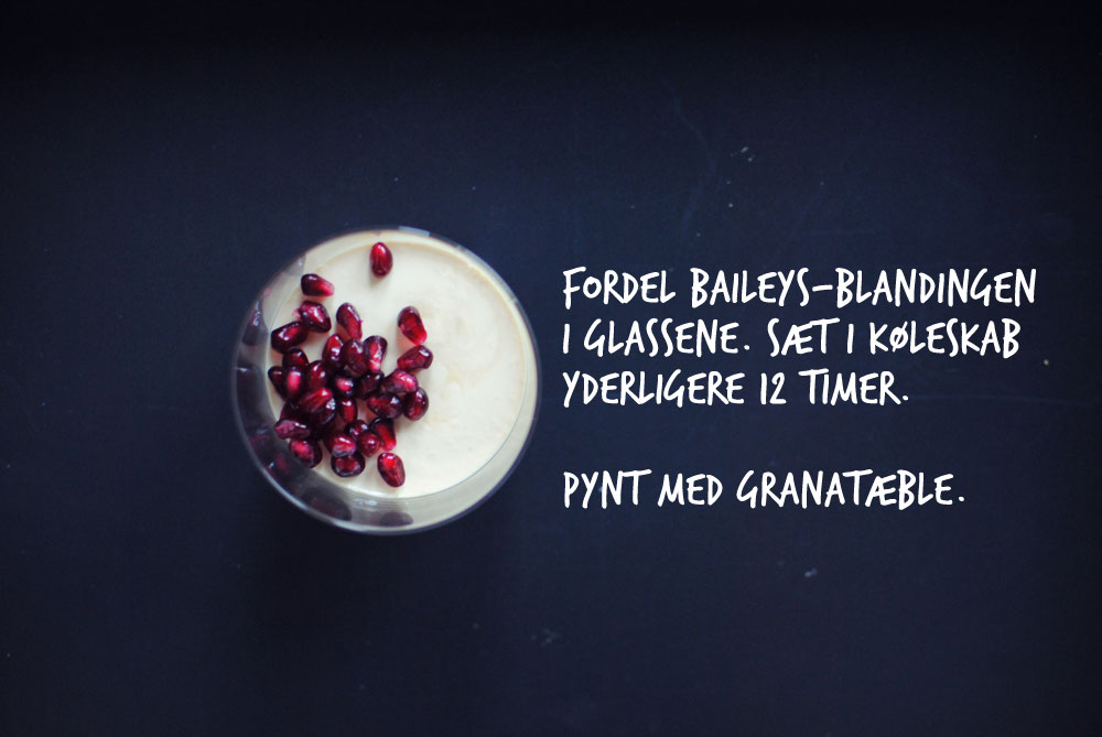 Opskrift: Panna cotta med Baileys