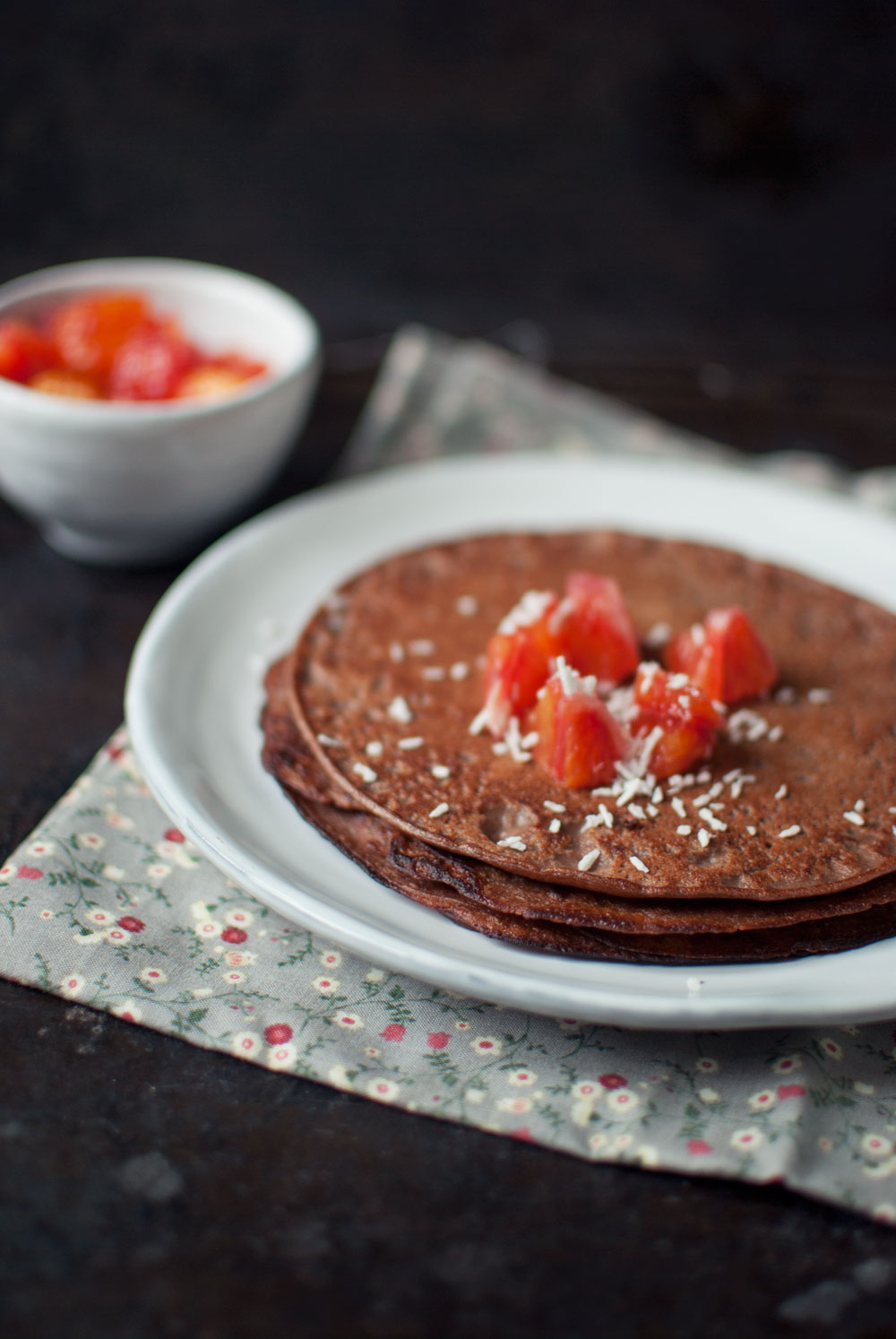 Opskrift: Pandekager med chokolade | Frk. Kræsen
