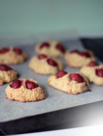 Opskrift: Scones med jordbær | Frk. Kræsen