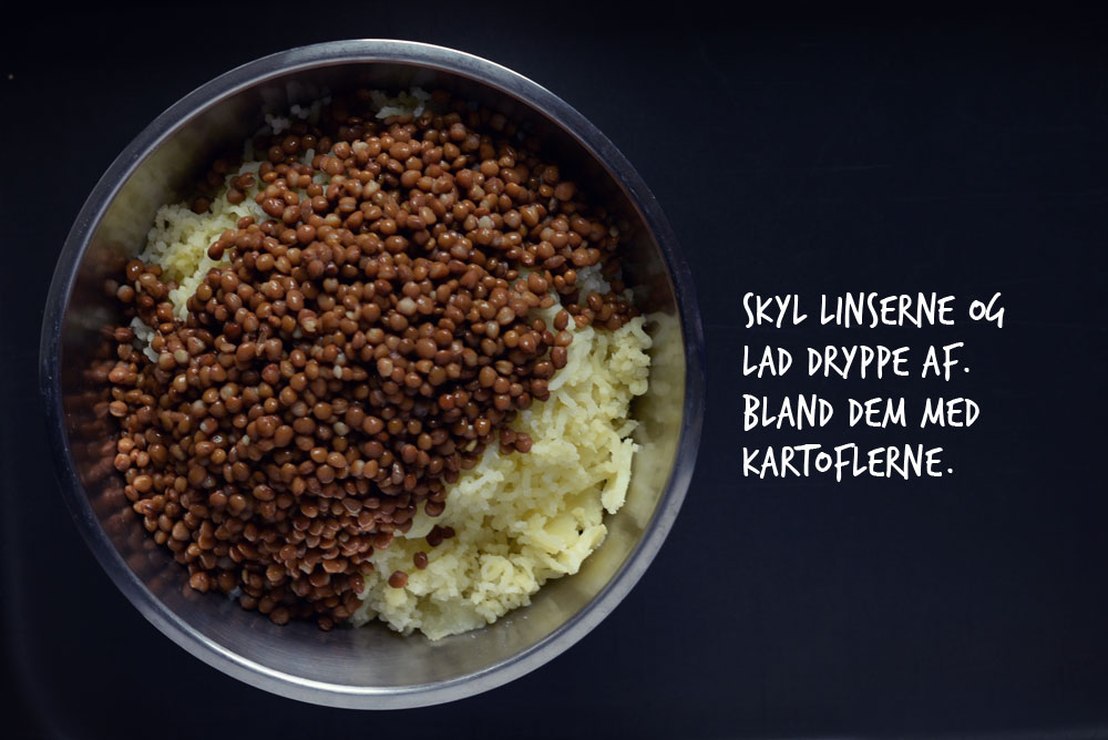 Opskrift: Kartoffelboller med linser | Frk. Kræsen