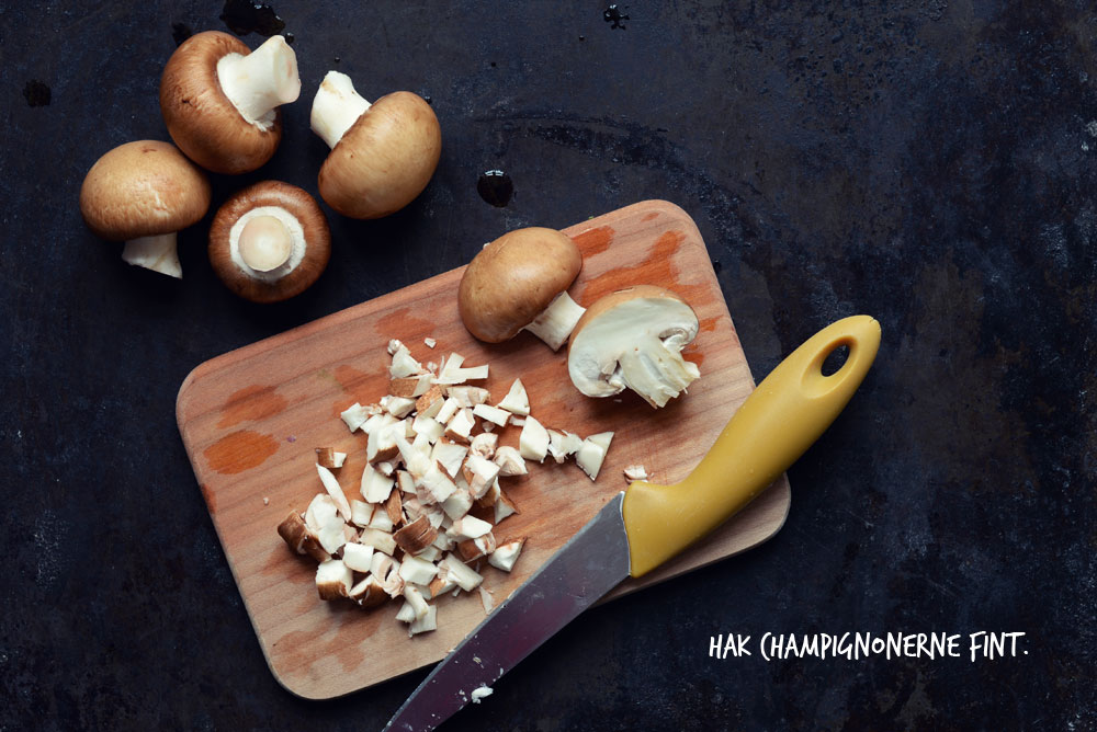 Opskrift: Pasta med champignonsovs | Frk. Kræsen