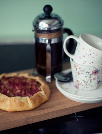 Opskrift: Galette med rabarber