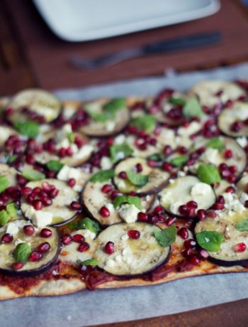 2x vegetarisk pizza på grillen | Frk. Kræsen