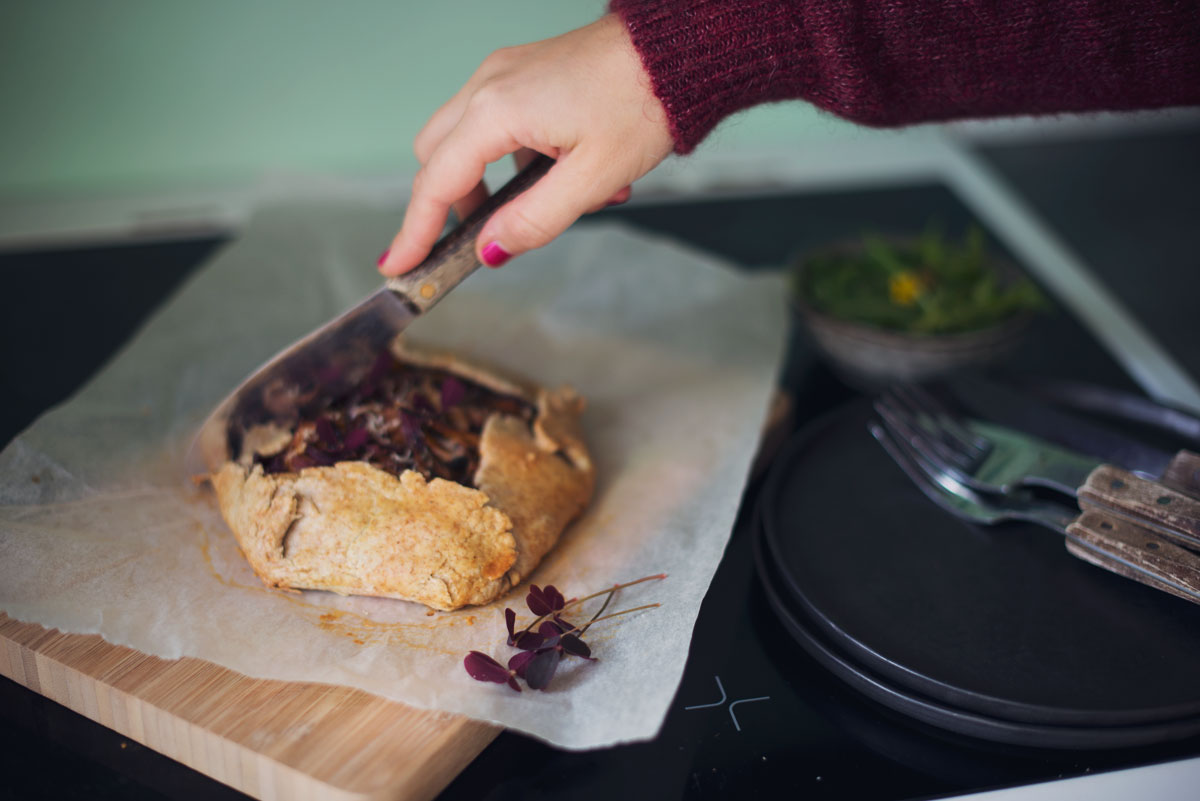 Opskrift: Galette med kantareller | Frk. Kræsen