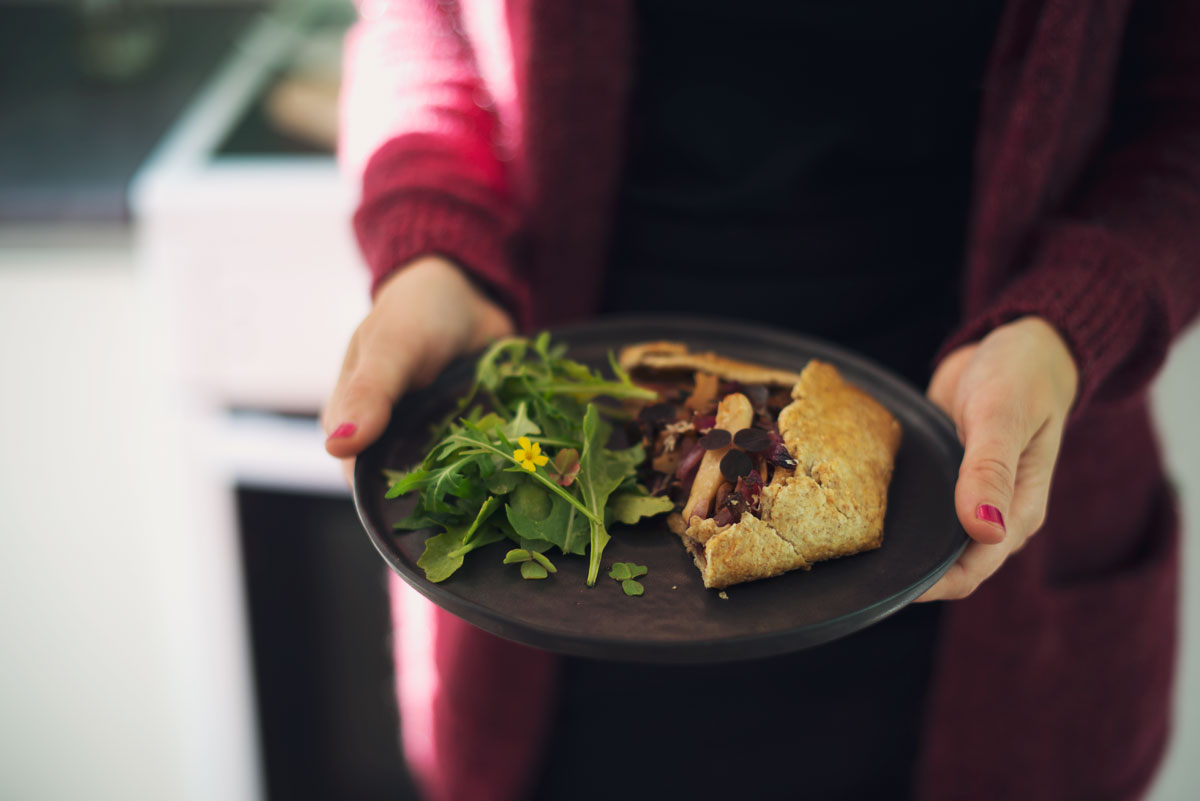 Opskrift: Galette med kantareller | Frk. Kræsen