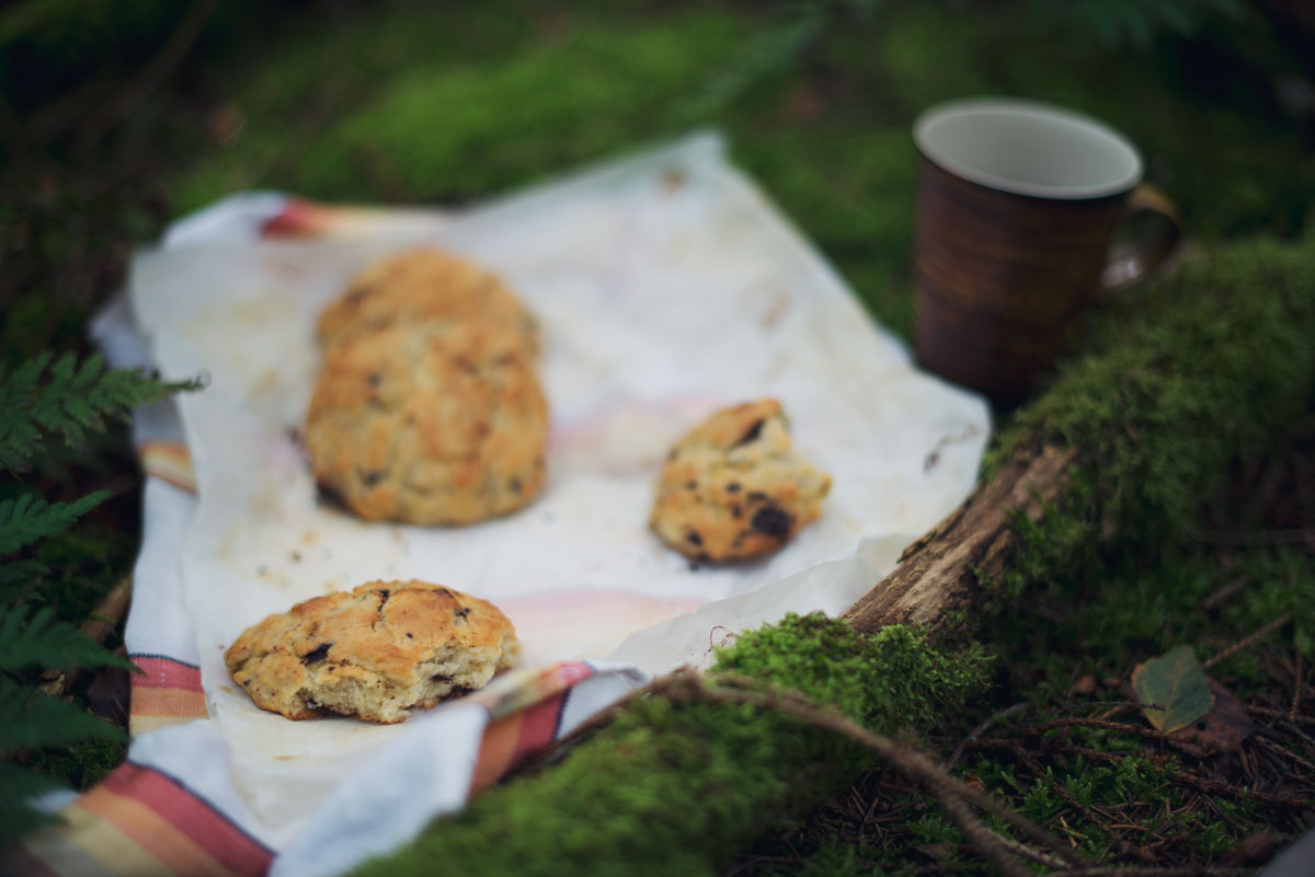 Opskrift: Scones med banan og chokolade | Frk. Kræsen