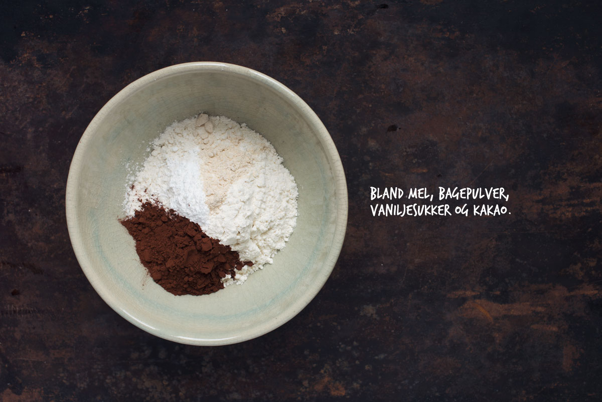 Opskrift: Chokoladekage med kokos | Frk. Kræsen