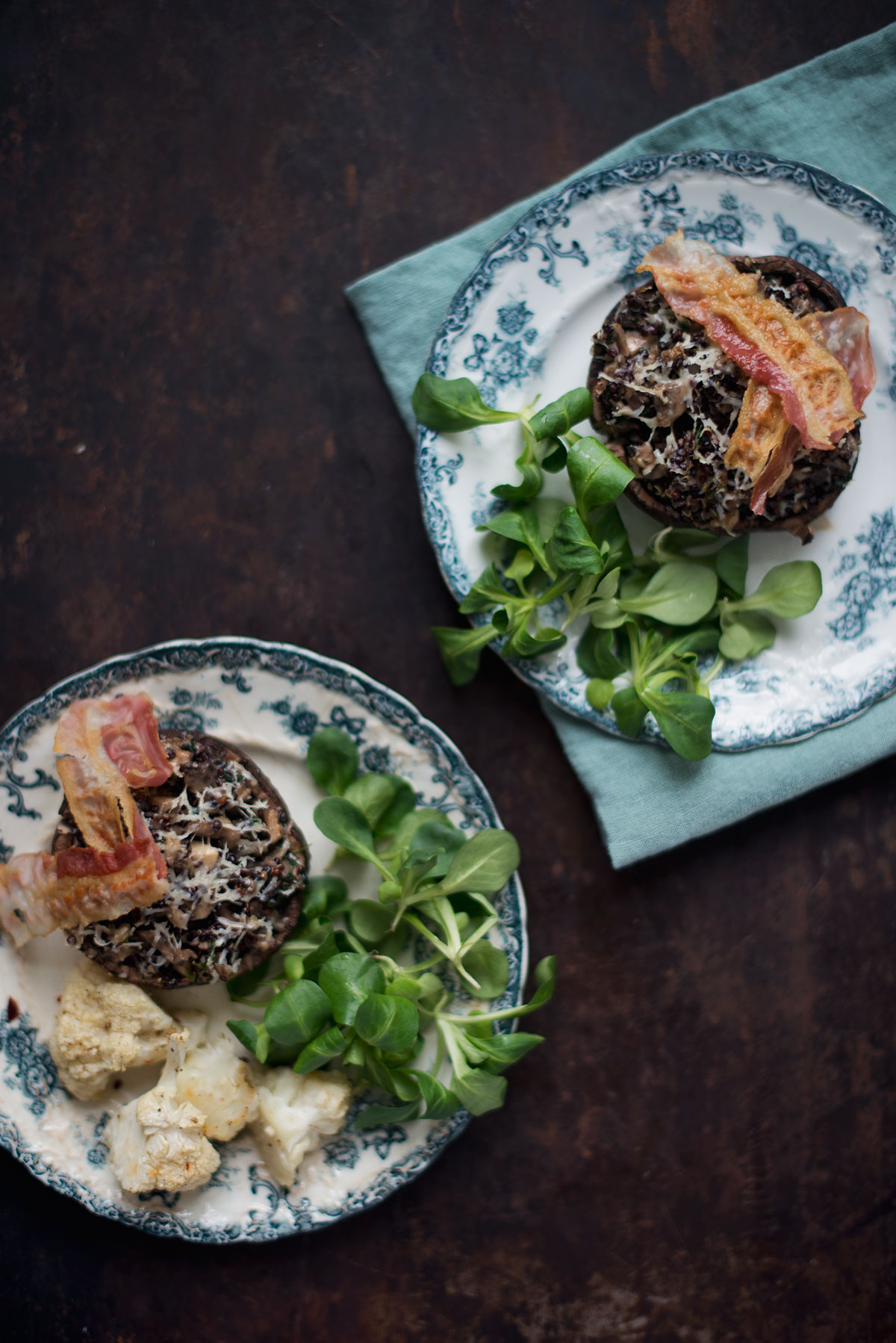 stout Nord tuberkulose Fyldte portobello-svampe | Nem og lækker vegetarisk opskrift