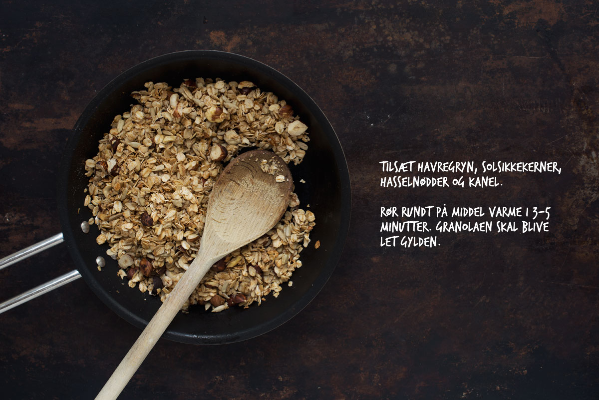 Opskrift: Hurtig granola