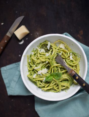 Opskrift: Pesto med rucola