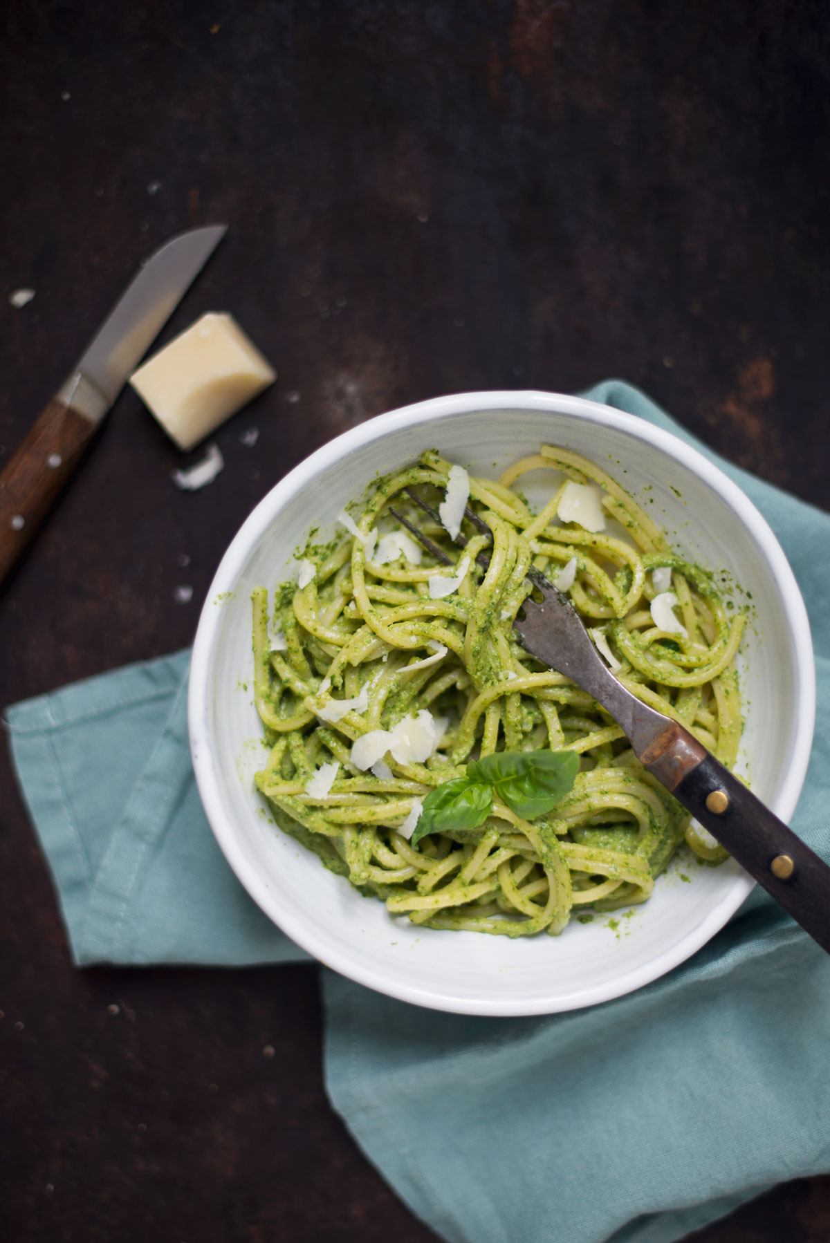 Opskrift: Pesto med rucola