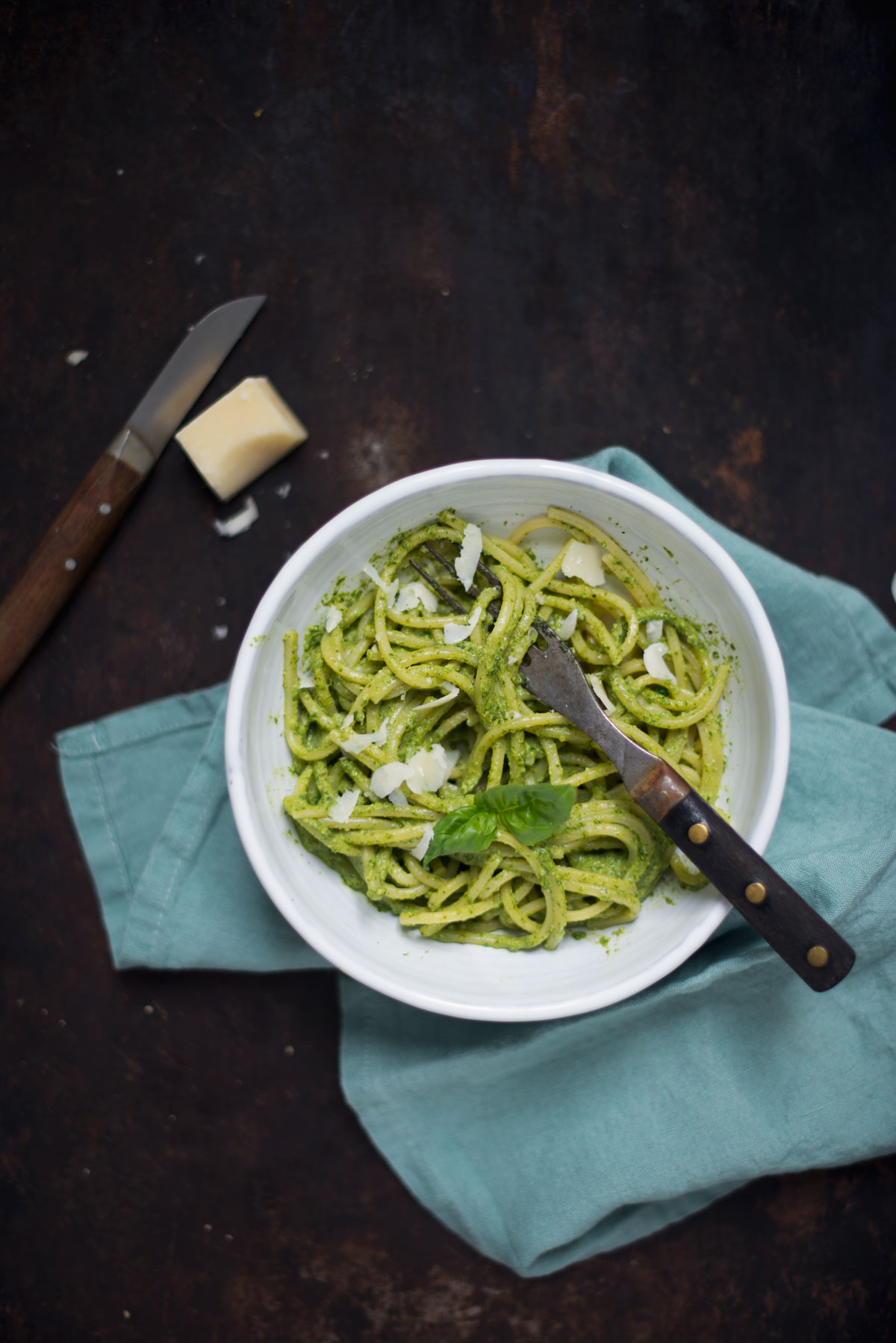 Opskrift: Pesto med rucola