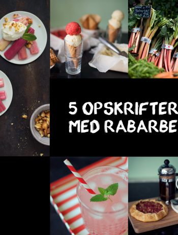 Opskrifter med rabarber