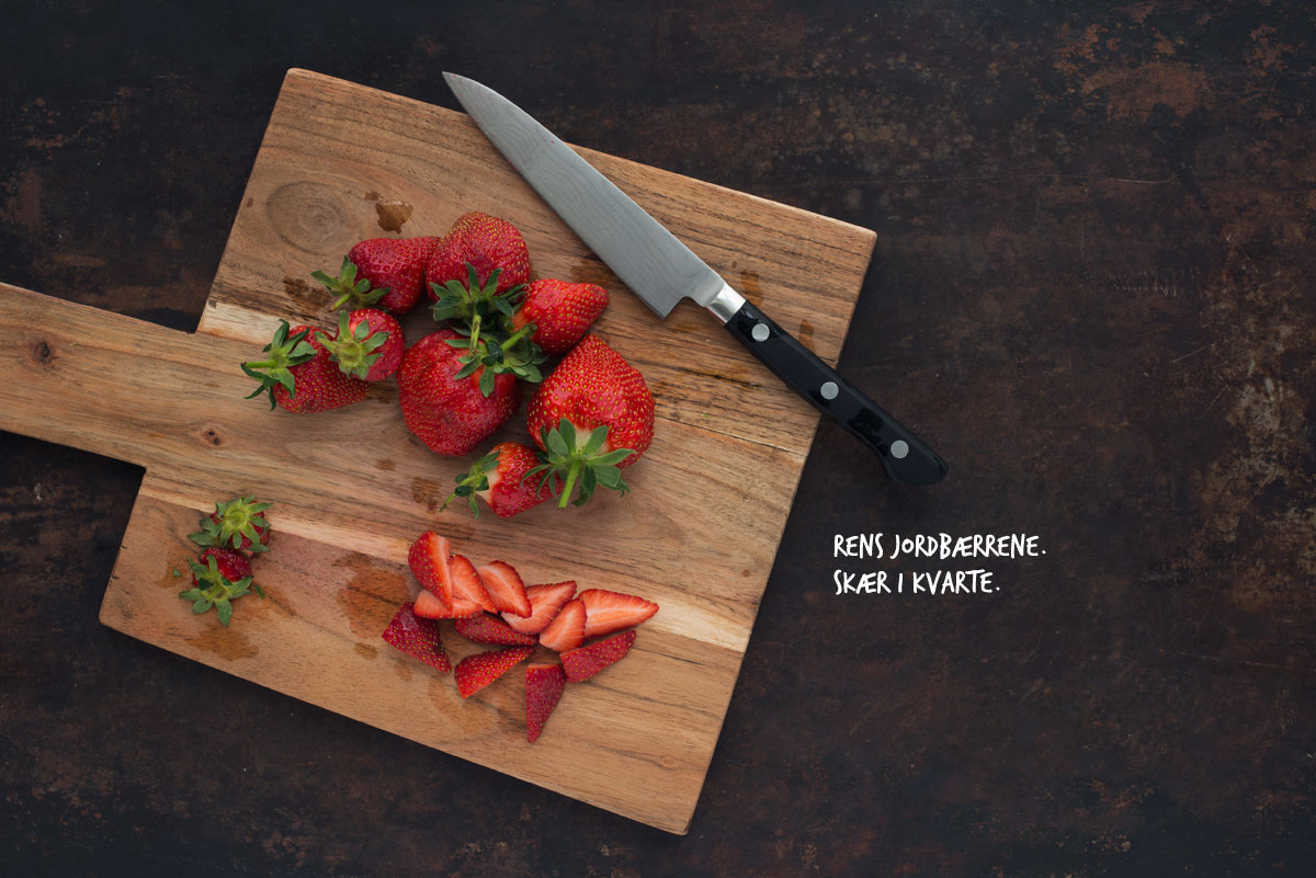 Opskrift: Mini-pavlova med jordbær