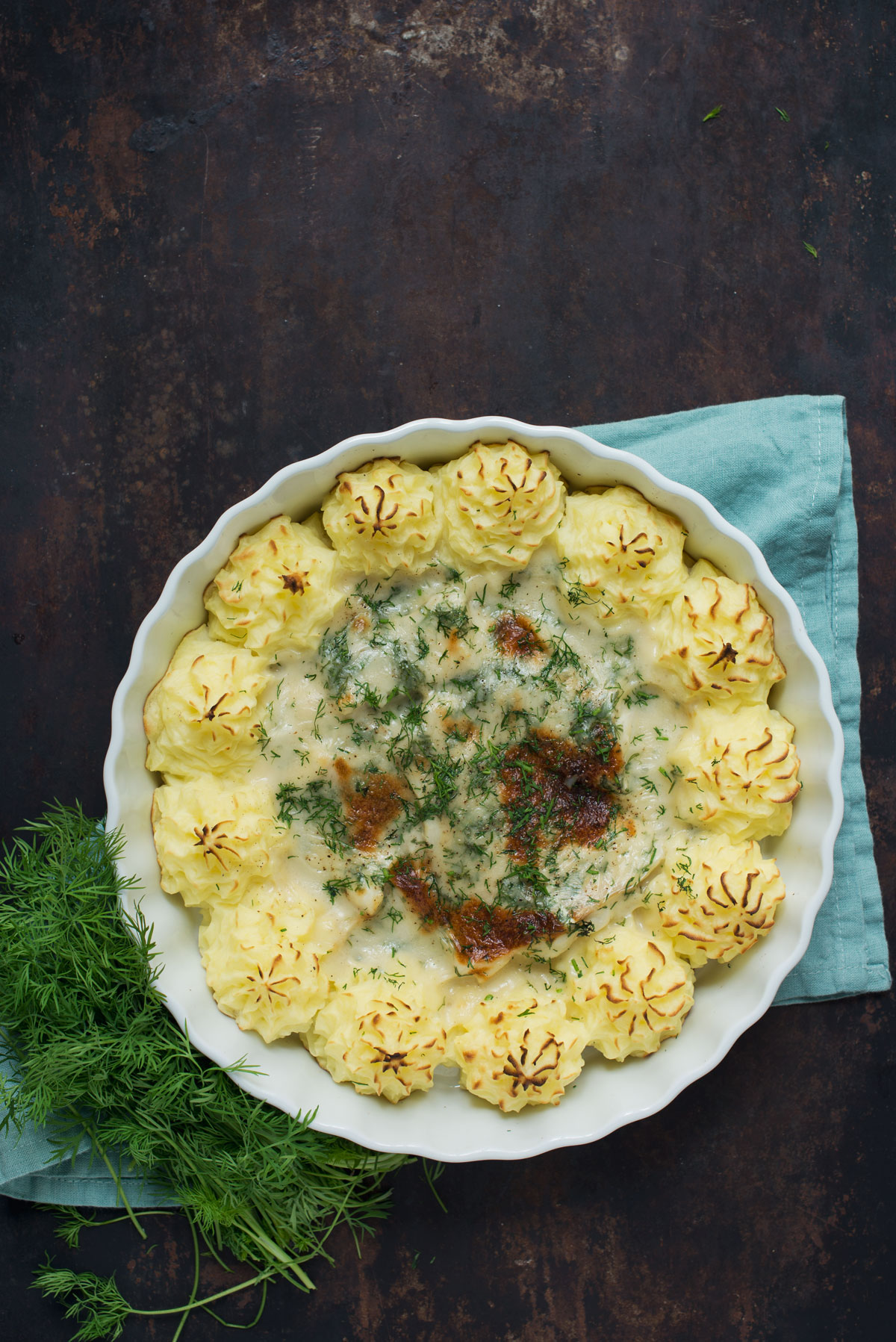 Opskrift: Svensk fiskgratin