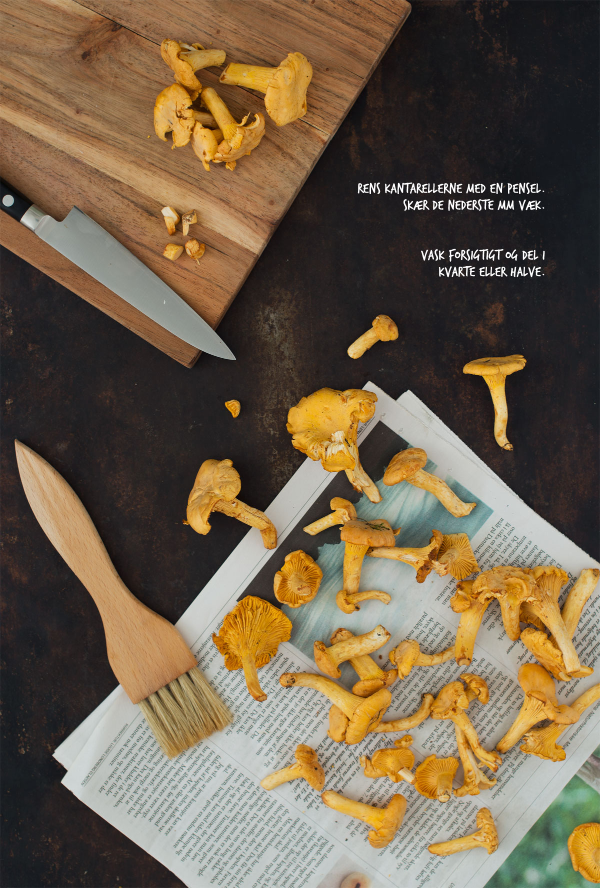 Opskrift: Omelet med kantareller | Frk. Kræsen