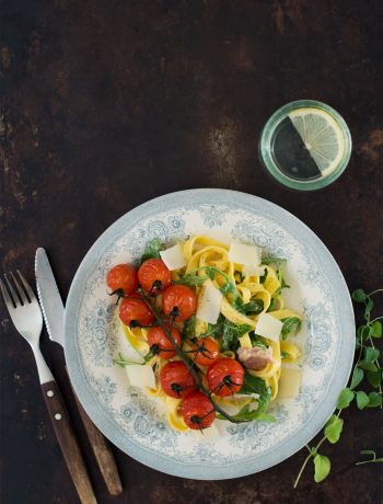 Opskrift: Pasta med bagte tomater og oregano | Frk. Kræsen