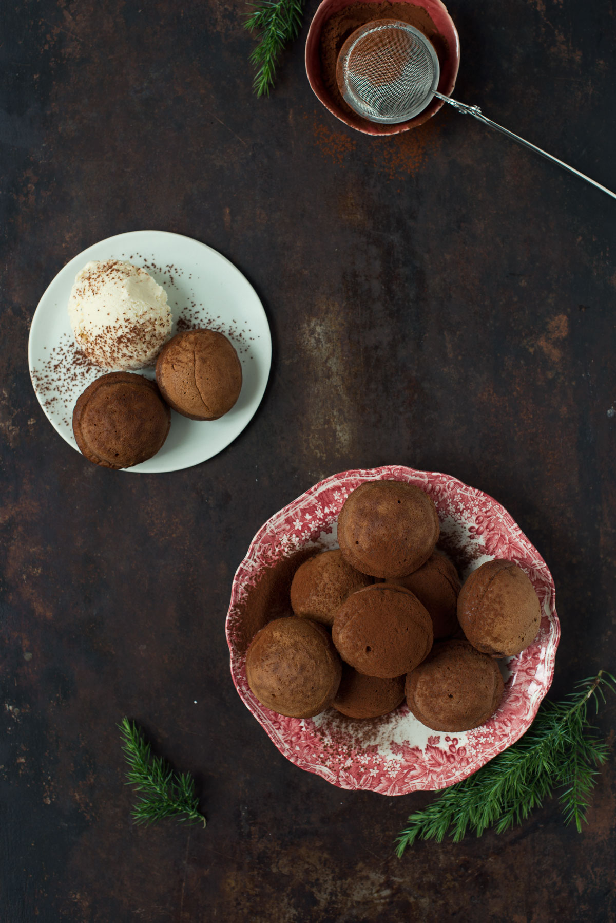 Opskrift: Æbleskiver med chokolade og kokos | Frk. Kræsen