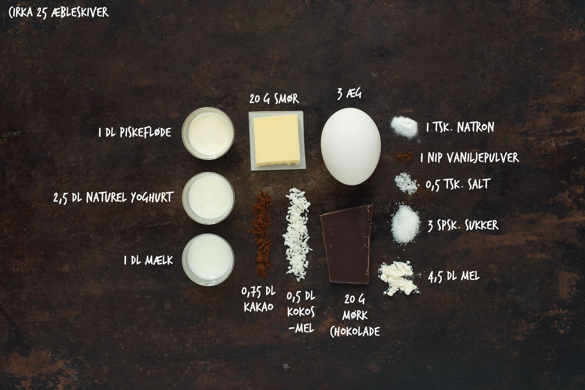 Opskrift: Æbleskiver med chokolade og kokos | Frk. Kræsen