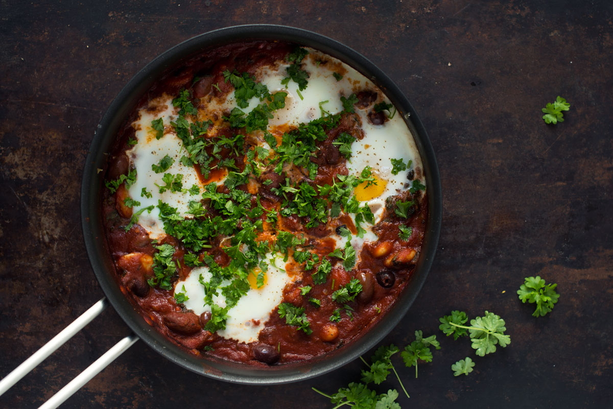 Opskrift: Shakshuka | Frk. Kræsen