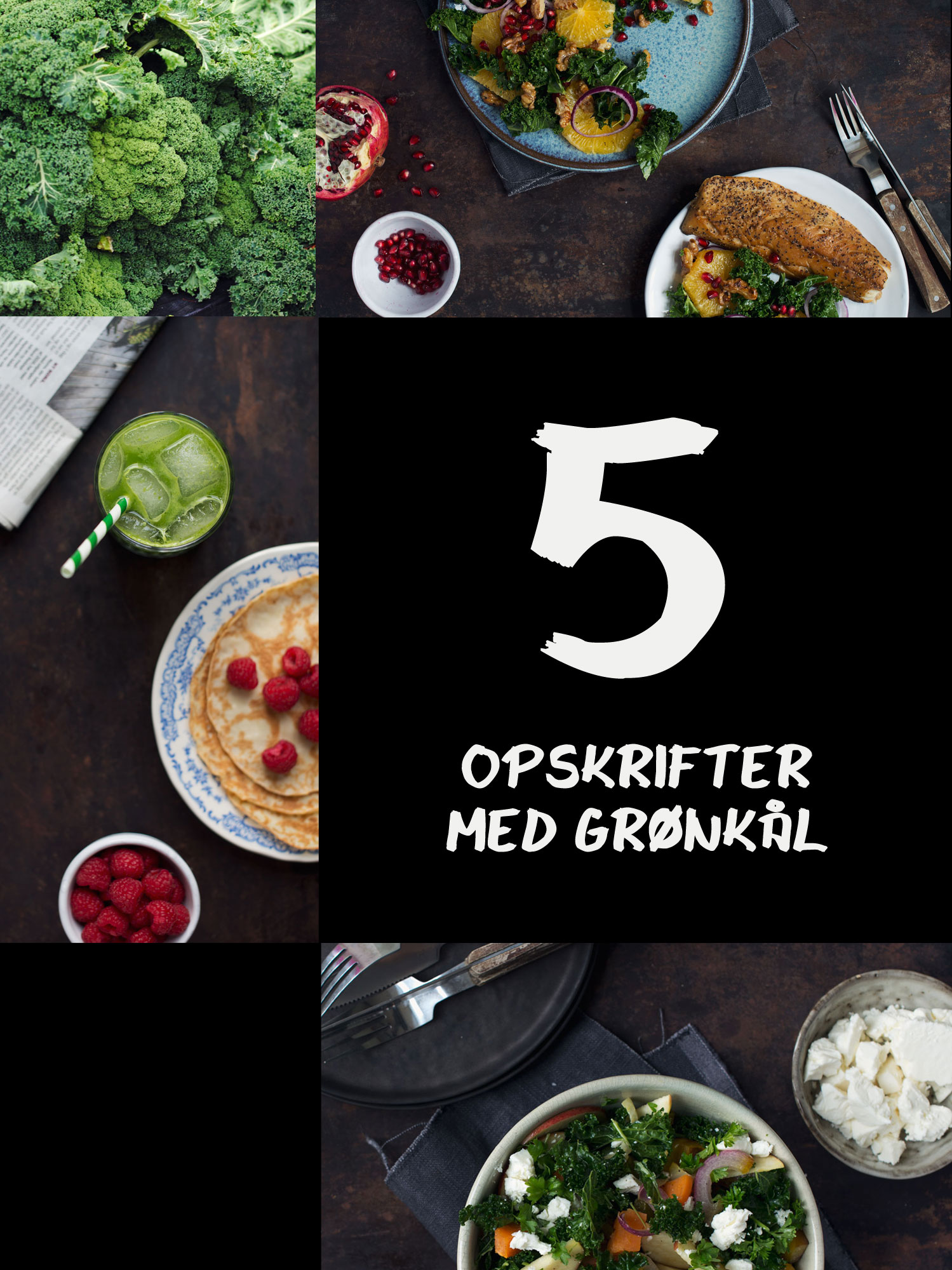 Opskrift: 5 retter med grønkål | Frk. Kræsen