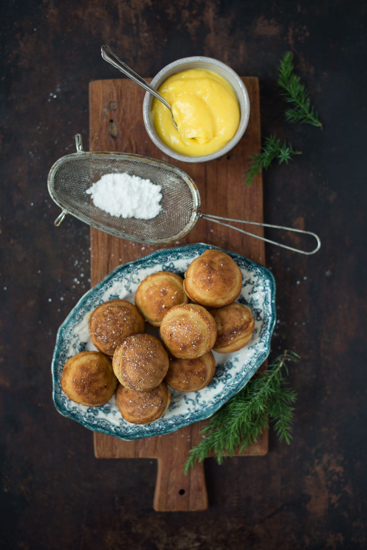 Opskrift: Æbleskiver med ingefær | Frk. Kræsen