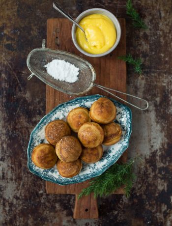 Opskrift: Æbleskiver med ingefær | Frk. Kræsen