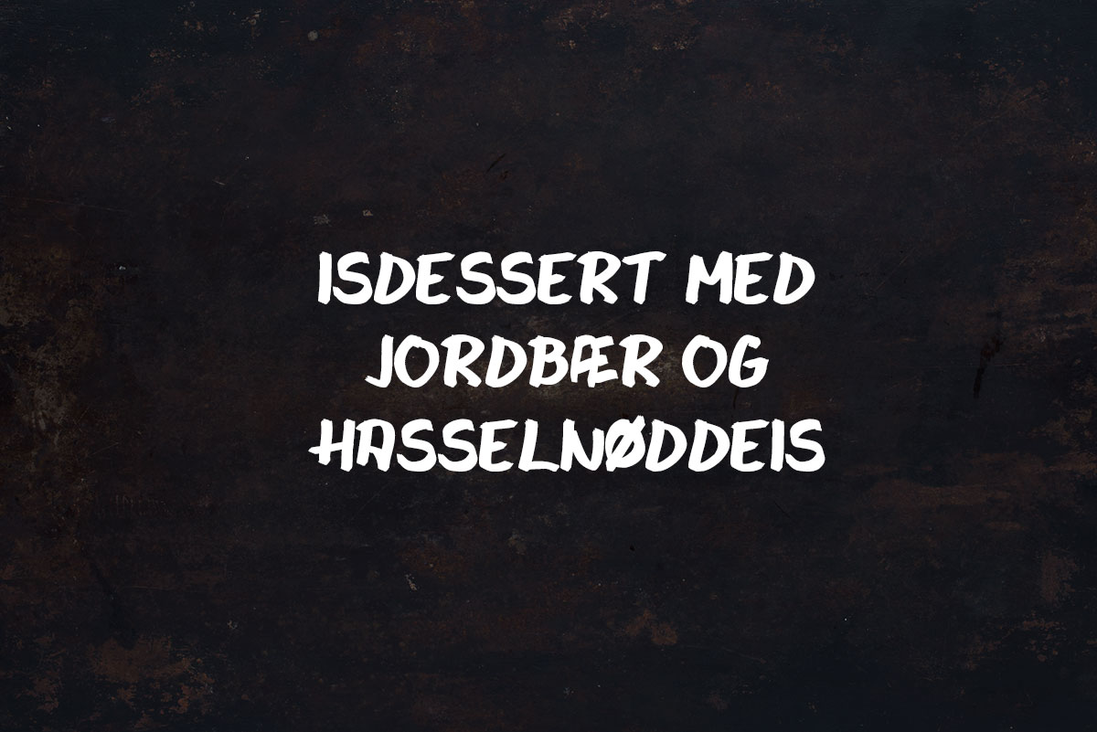 Opskrift: Isdessert | Frk. Kræsen