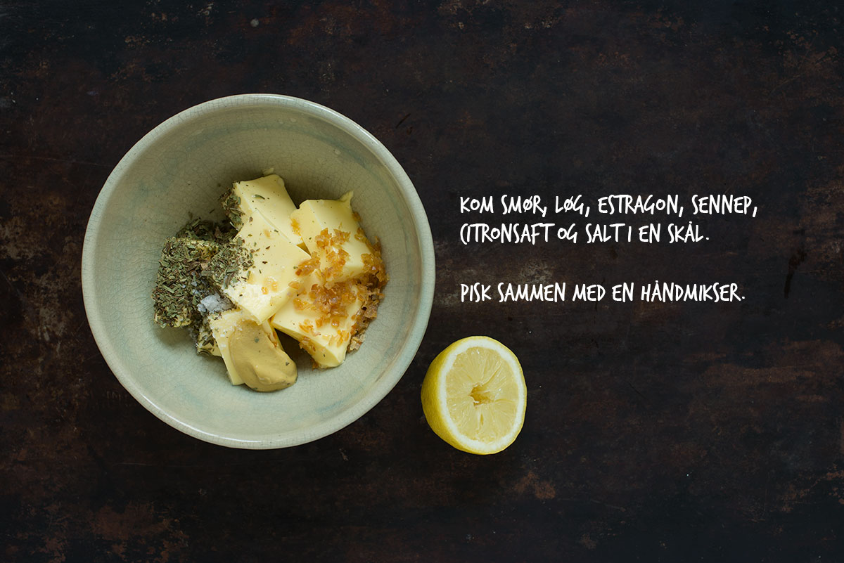 Opskrift: Bearnaise-smør | Kryddersmør med bearnaise-smag