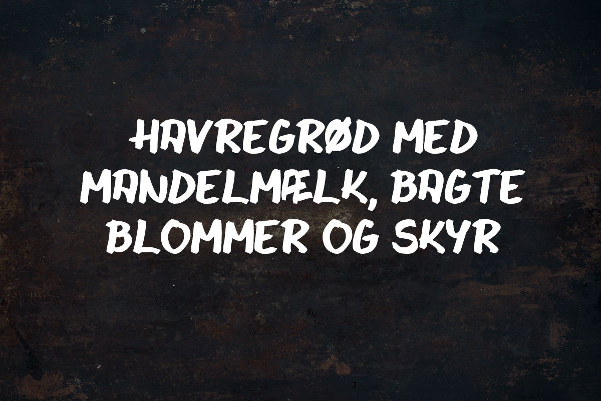 Opskrift: Havregrød med bagte blommer og skyr | Frk. Kræsen